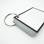 Leitner Flashcards A7 Classic Squared black 5