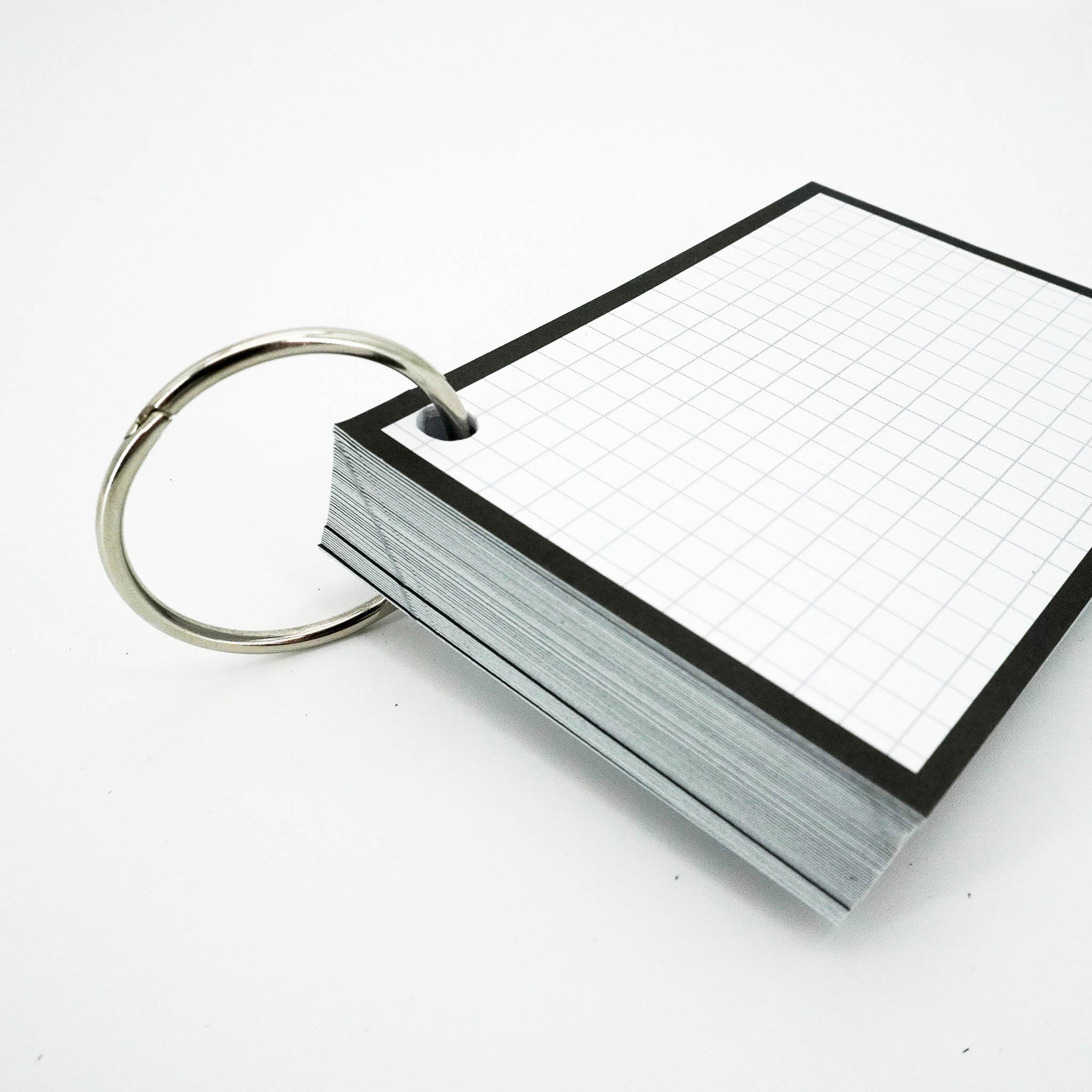 Leitner Flashcards A7 Classic Squared black 5