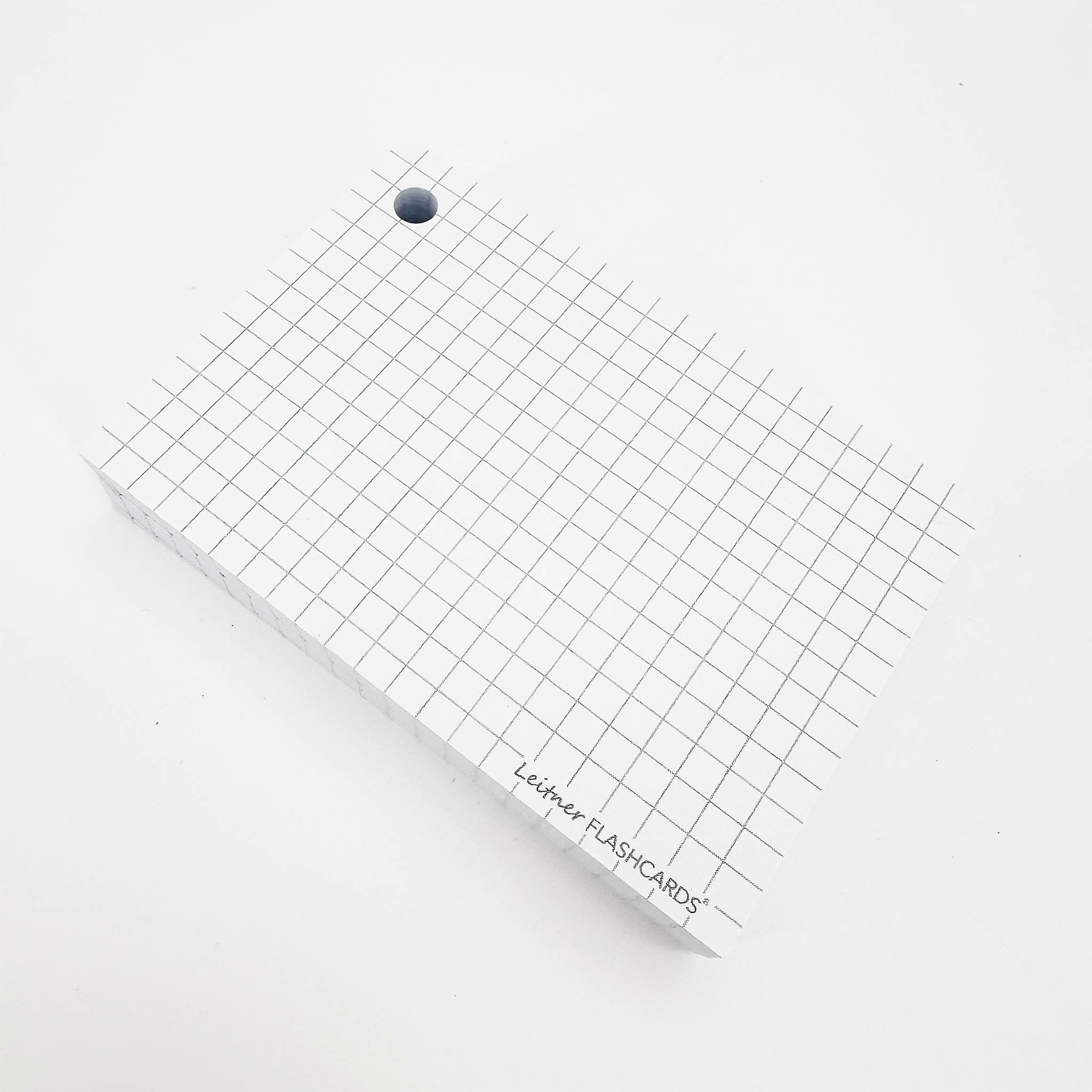 Leitner Flashcards A7 Classic Squared white 4