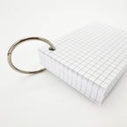 Leitner Flashcards A7 Classic Squared white 5