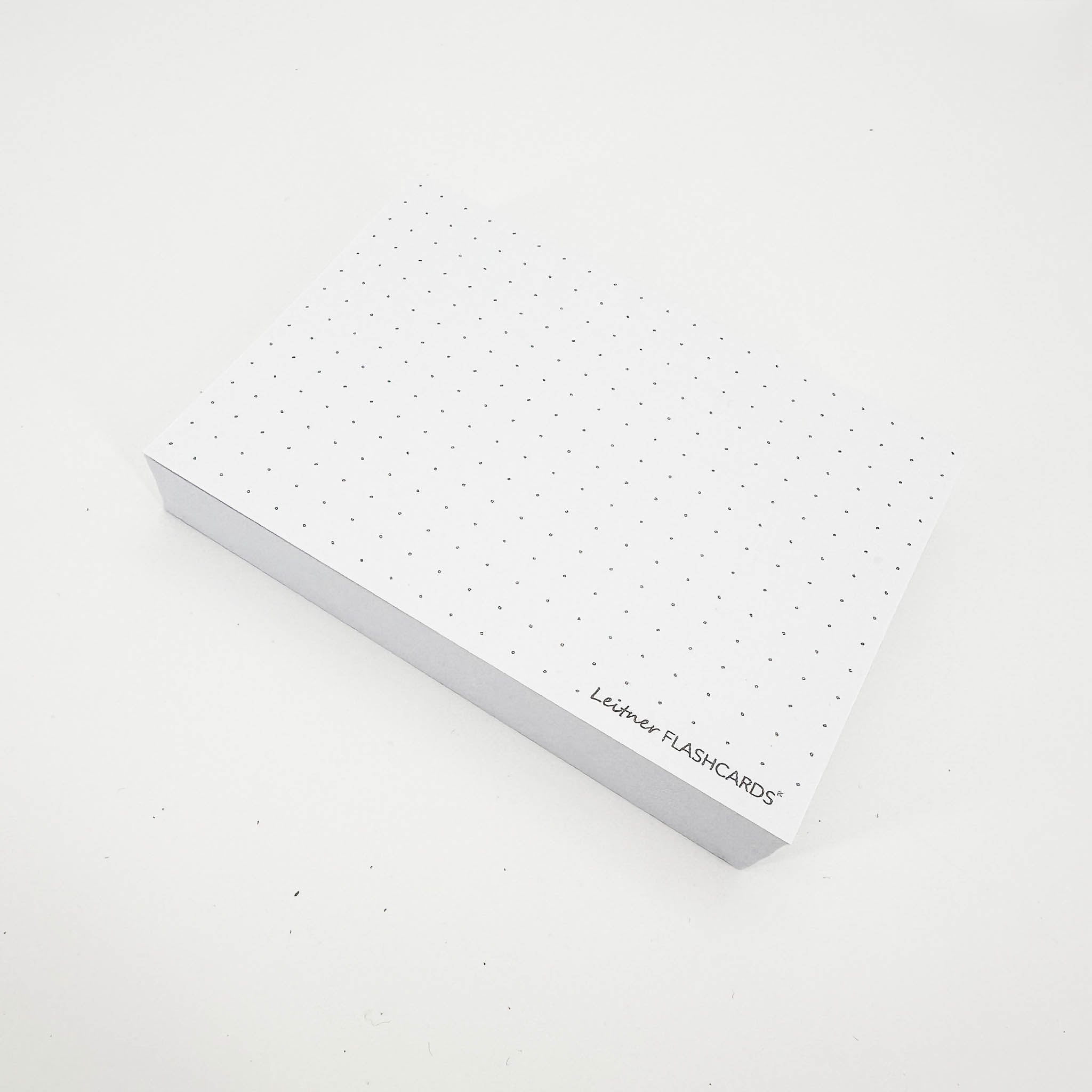 Leitner Flashcards A7 Classic Dotted white 2