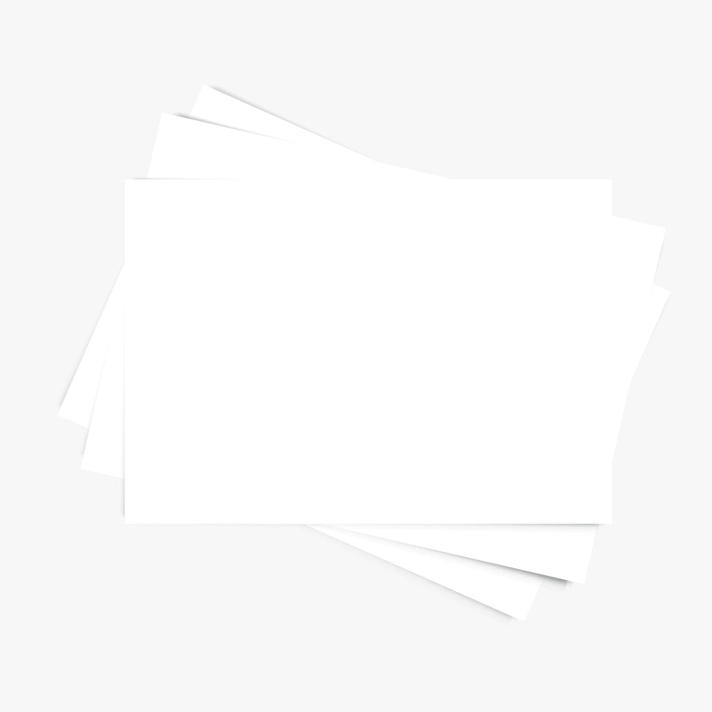 Leitner Flashcards A7 Classic Blank - white
