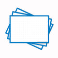 Leitner Flashcards A7 Classic Dotted blue