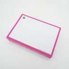 Leitner Flashcards A7 Classic Dotted pink perforated