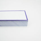 Leitner Flashcards A7 Classic Dotted purple side view