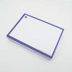 Leitner Flashcards A7 Classic Dotted purple perforated