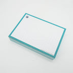 Leitner Flashcards A7 Classic Dotted turquoise 2