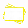 Leitner Flashcards A7 Classic Dotted yellow