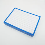 Leitner Flashcards A7 Classic Lined blue