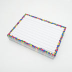 Leitner Flashcards A7 Classic Lined confetti 2