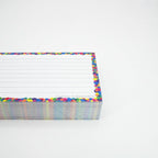 Leitner Flashcards A7 Classic Lined confetti 3