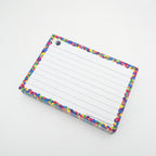 Leitner Flashcards A7 Classic Lined confetti 4