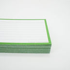 Leitner Flashcards A7 Classic Lined green 2