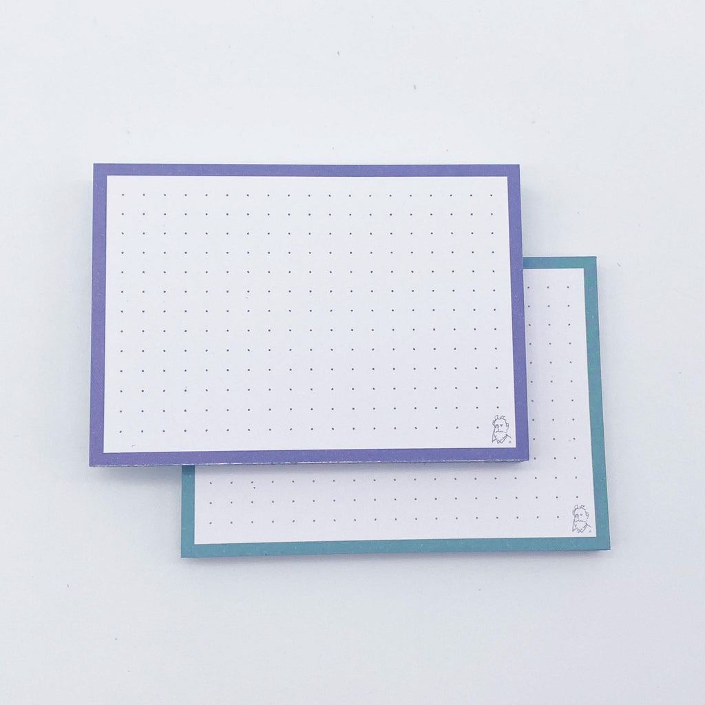 Leitner Flashcards A7 Duo Dotted - Lavender Sunset