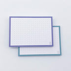 Leitner Flashcards A7 Duo Dotted - Lavender Sunset