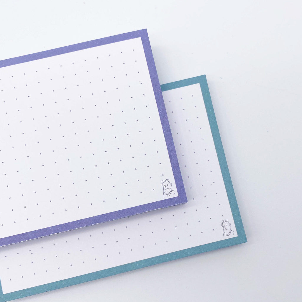 Leitner Flashcards A7 Duo Dotted - Lavender Sunset