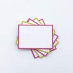 Leitner Flashcards A7 Duo Dotted - Mango-Raspberry Sorbet