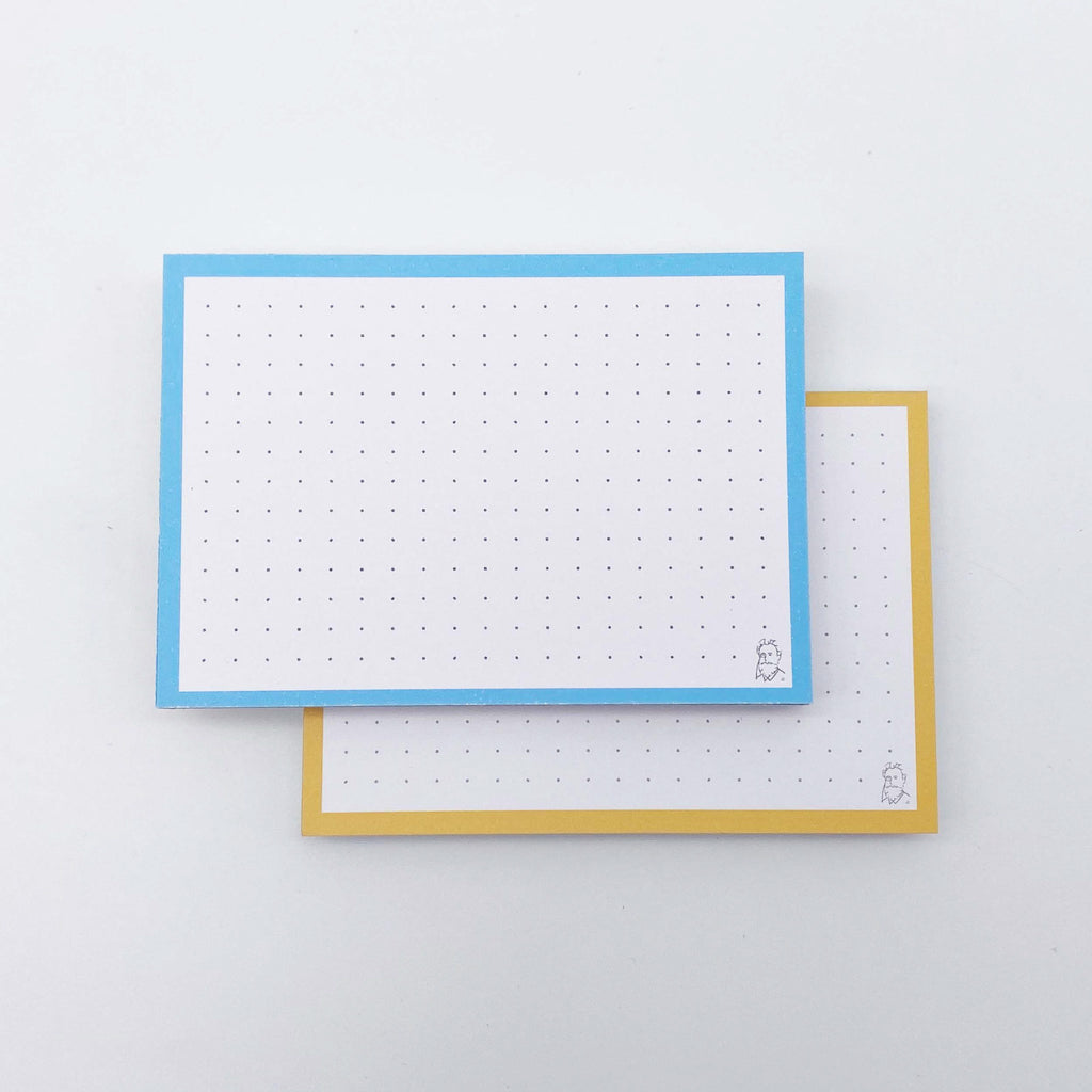 Leitner Flashcards A7 Duo Dotted - Walk on the Beach