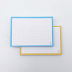 Leitner Flashcards A7 Duo Dotted - Walk on the Beach
