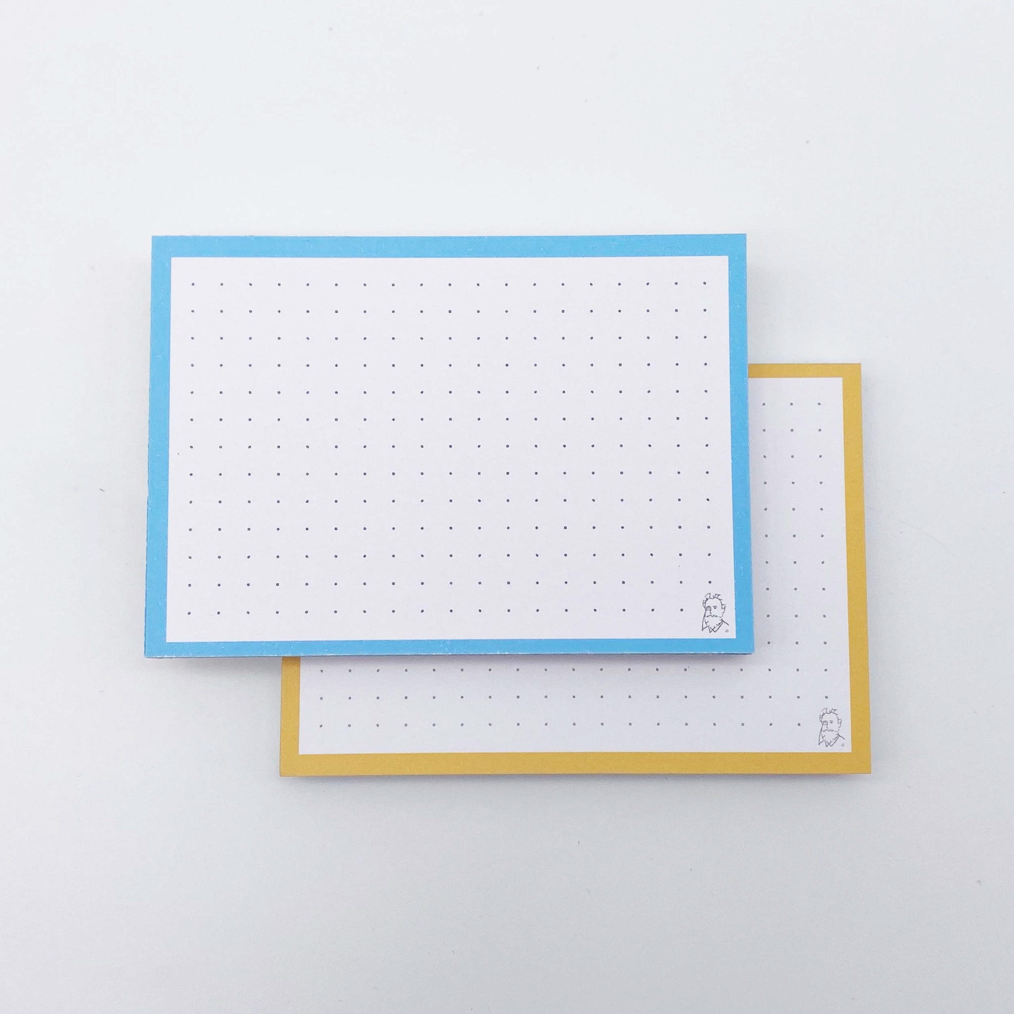 Leitner Flashcards A7 Duo Dotted - Walk on the Beach