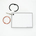 Leitner Flashcards A7 Earth Dotted grey 3