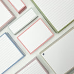 Leitner Flashcards A7 Earth Dotted pink lifestyle