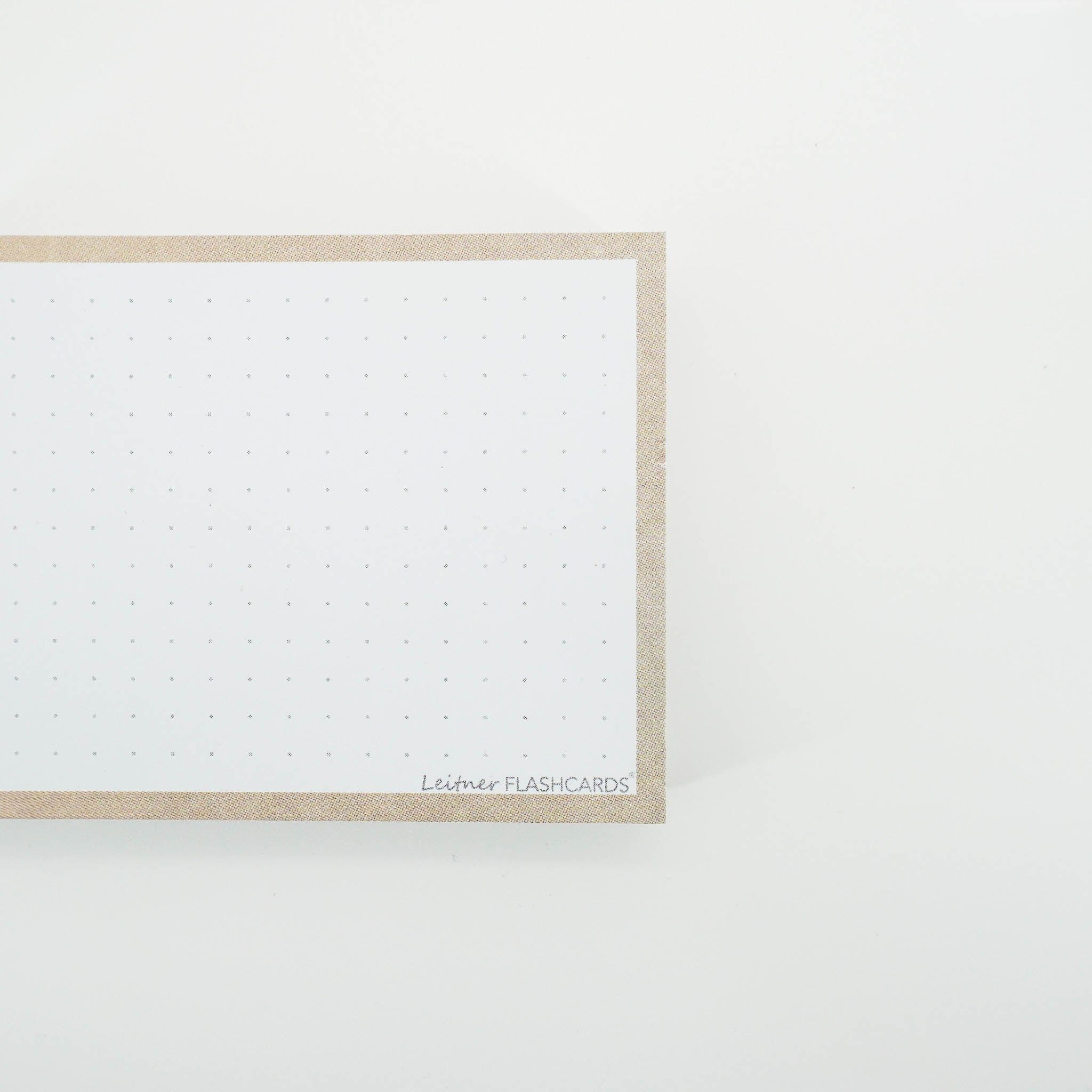 Leitner Flashcards A7 Earth Dotted sand 4