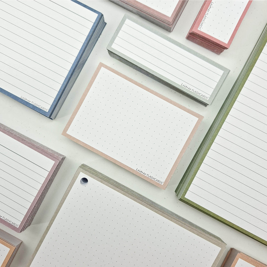Leitner Flashcards A7 Earth Dotted sand lifestyle