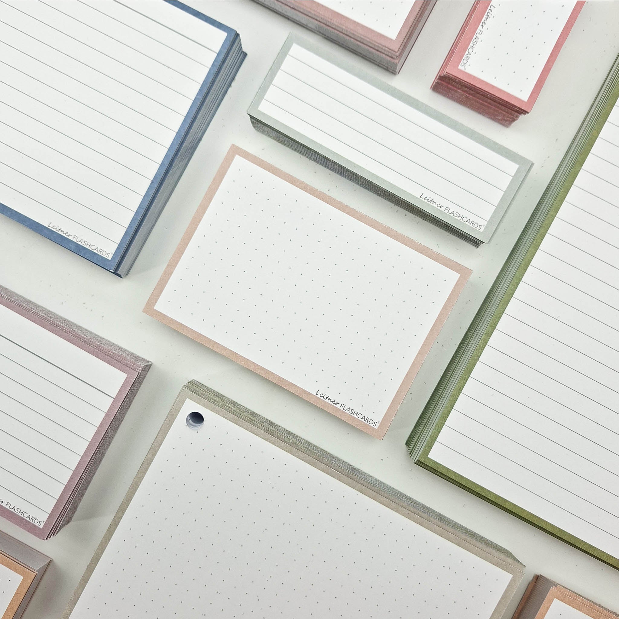 Leitner Flashcards A7 Earth Dotted sand lifestyle