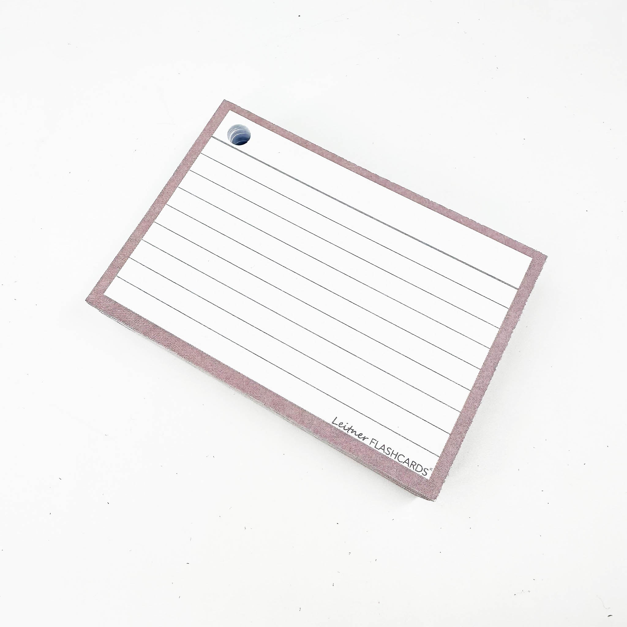 Leitner Flashcards A7 Earth Lined greige 4
