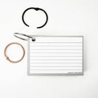 Leitner Flashcards A7 Earth Lined grey 4