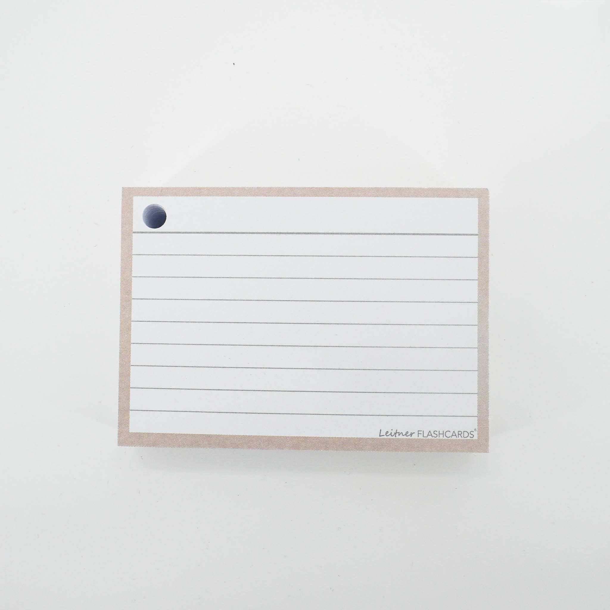 Leitner Flashcards A7 Earth Lined sand 3