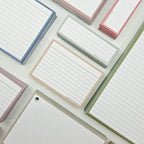 Leitner Flashcards A7 Earth Lined sand lifestyle