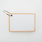 Leitner Flashcards A7 Pastel Dotted orange 4