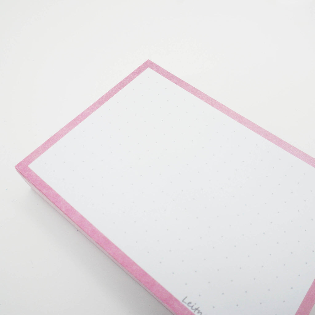 Leitner Flashcards A7 Pastel Dotted pink 2