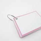 Leitner Flashcards A7 Pastel Dotted pink 5