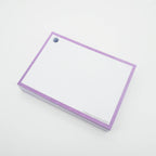 Leitner Flashcards A7 Pastel Dotted purple 3