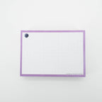 Leitner Flashcards A7 Pastel Dotted purple 4