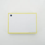 Leitner Flashcards A7 Pastel Dotted yellow 5