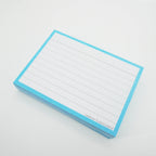 Leitner Flashcards A7 Pastel Lined blue