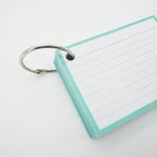 Leitner Flashcards A7 Pastel Lined green 5