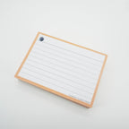 Leitner Flashcards A7 Pastel Lined orange 3