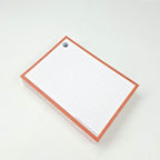 Leitner Flashcards A7 Retro Dotted orange