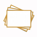 Leitner Flashcards A7 Retro Dotted yellow