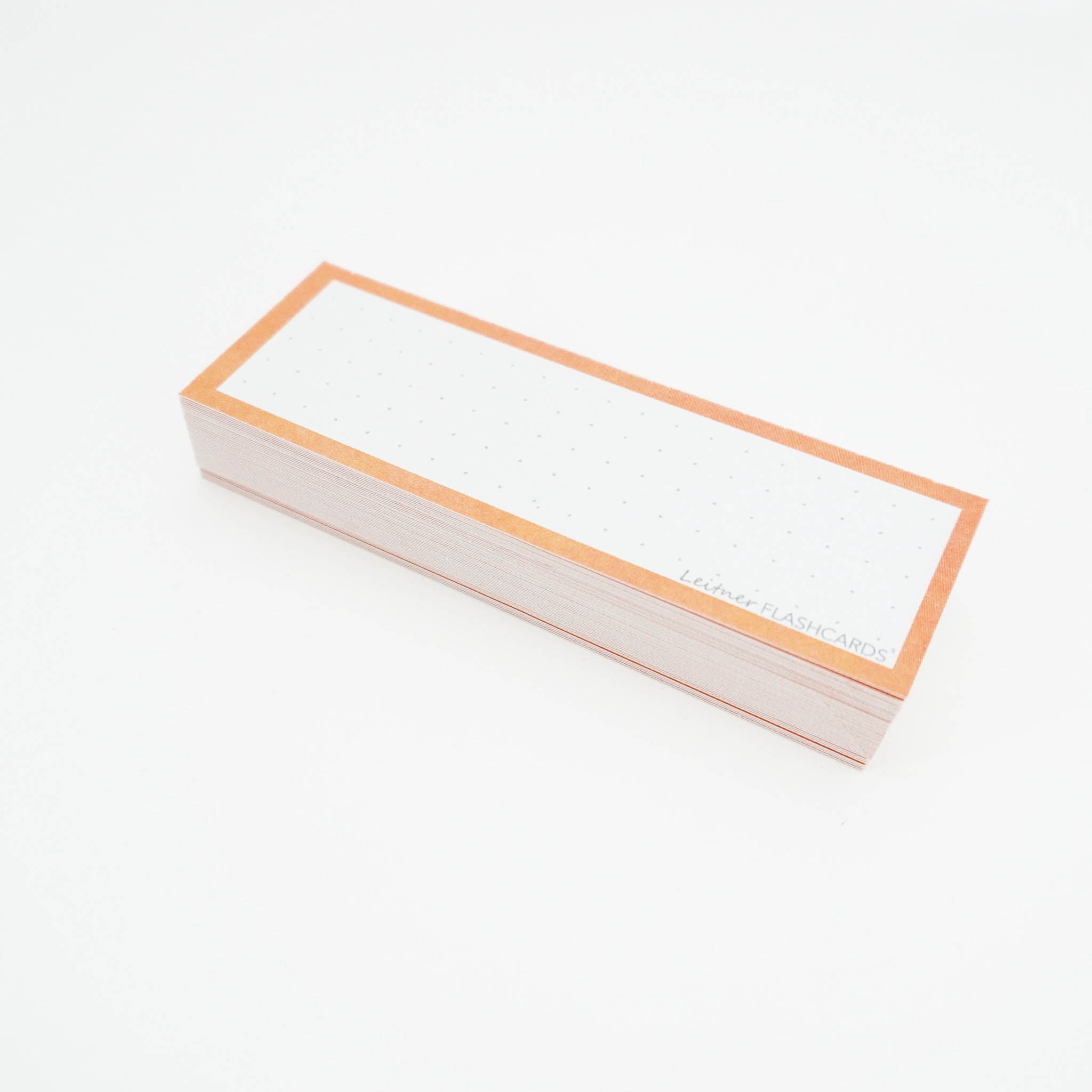 Leitner Vocabulary Cards Classic Dotted orange 2