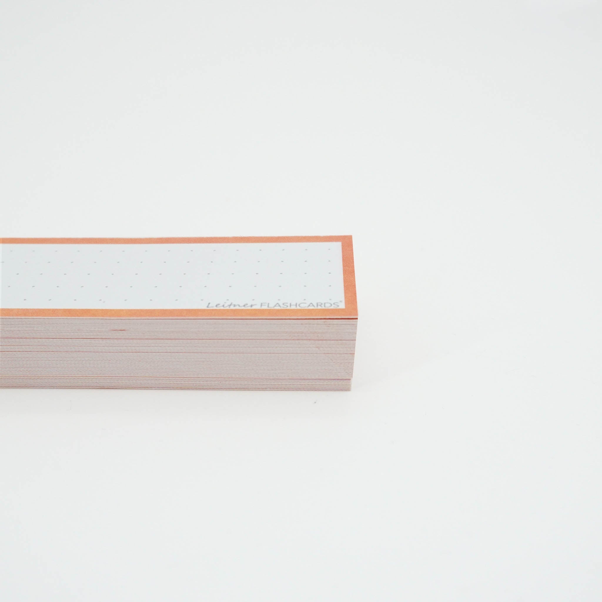 Leitner Vocabulary Cards Classic Dotted orange 3