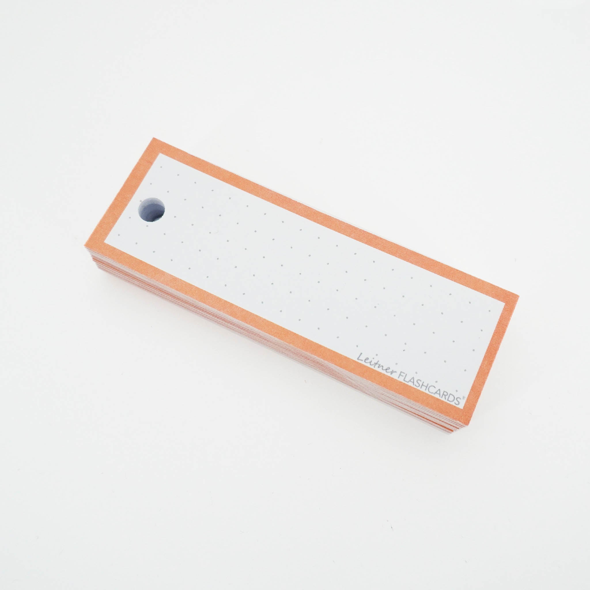 Leitner Vocabulary Cards Classic Dotted orange 4