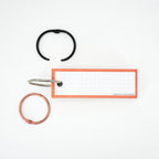 Leitner Vocabulary Cards Classic Dotted orange with ring
