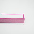 Leitner Vocabulary Cards Classic Dotted pink side view