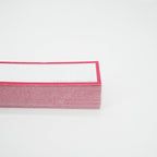 Leitner Vocabulary Cards Classic Dotted red side view